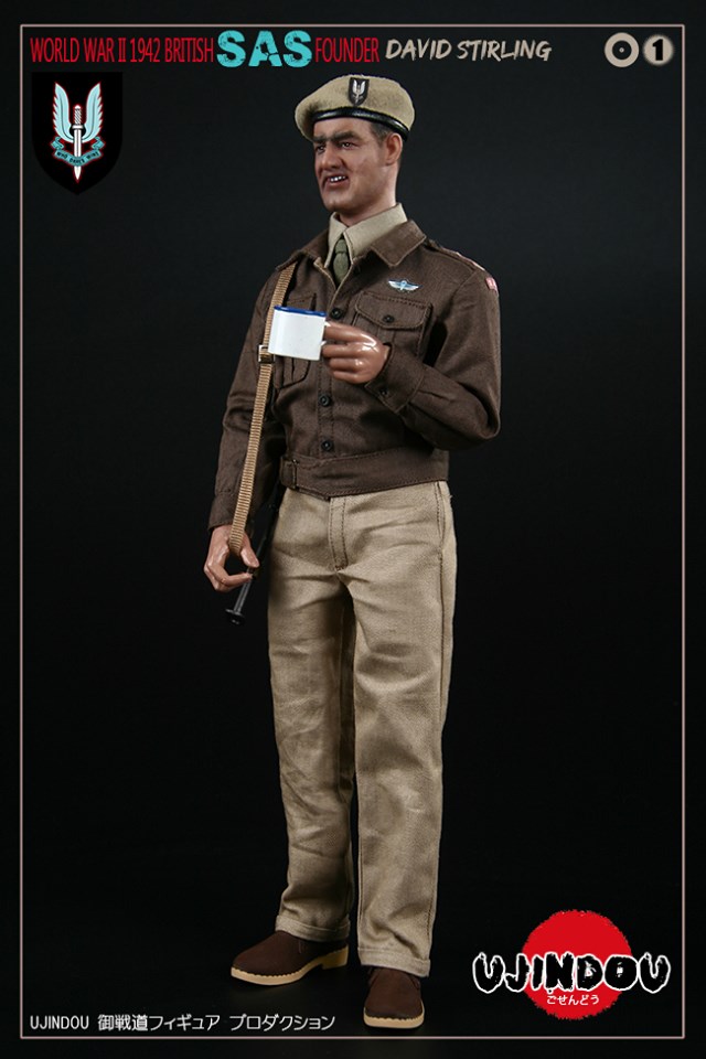 [สั่งจอง]ผู้พันเซอร์ อาร์ชิบัลด์ เดวิด สเตอร์ลิง ผู้ก่อตั้งหน่วย SAS จากอังกฤษ