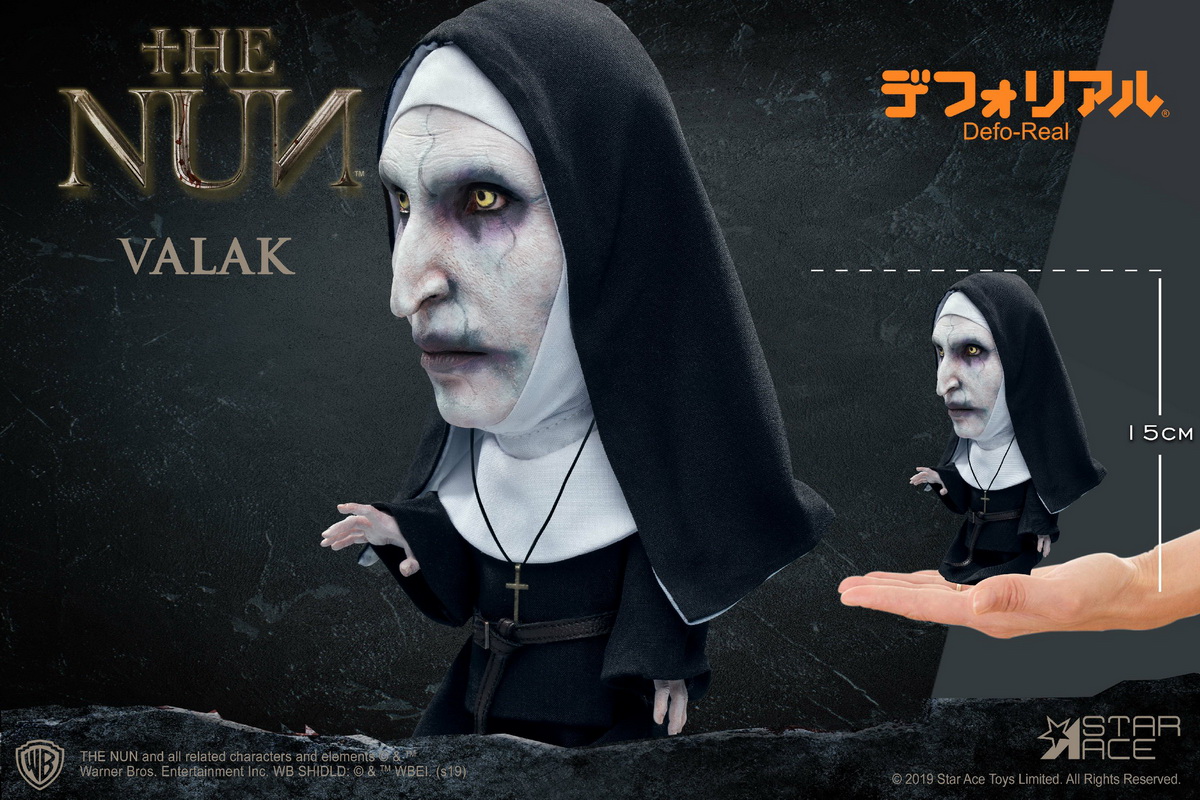 [สั่งจอง]Star Ace Toys - The Nun Defo-Real Series Soft Vinyl Figure Valak 1 Deluxe Version 15 cm SA6021 / SA6022 DF Valak 1 Normal/Deluxe ver.