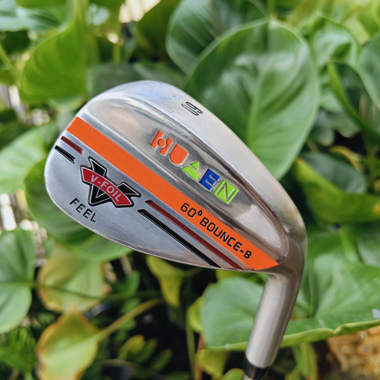 WEDGE HUAEN – 60° BOUNCE 8 / V-FOIL FEEL U-Groove Technology เพิ่มสปินและควบคุมลูกแม่นยำ