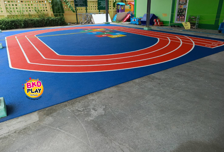 พื้นยาง epdm แบบเม็ดยางเทลวดลาย ทำความหนา10-35มม. ได้ พื้นยางสังเคราะห์ กันกระแทก สนามเด็กเล่นทั้งในร่ม และกลางแจ้ง,สนามกีฬา พร้อมส่ง ราคาโรงงาน