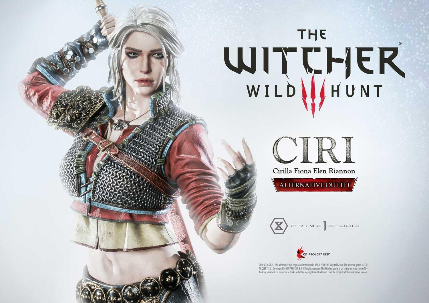 [สั่งจอง]Prime 1 Studio 1/4 : Cirilla Fiona Elen Riannon - Alternative Outfit (The Witcher 3)