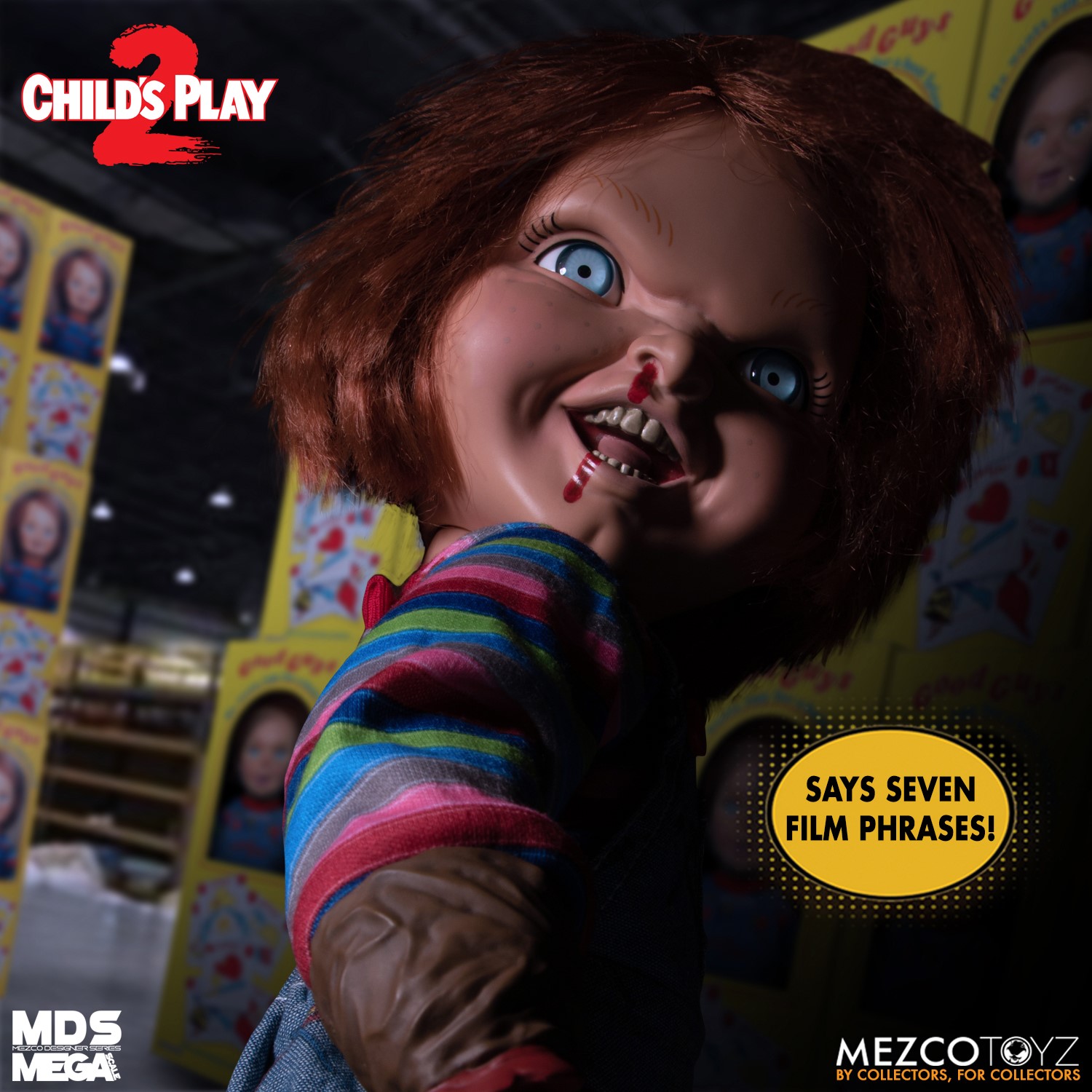 [สั่งจอง] Mezco MDS Mega Scale 15" : Talking Menacing Chucky [Reissue]