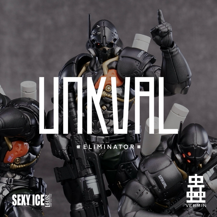 [สั่งจอง] Sexy Ice 2019 STUDIO : B0199 ANKWAR Squadron - UNKVAL Eliminator (17cm)