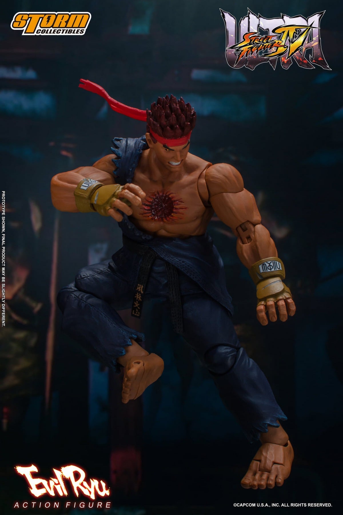 [สั่งจอง]Storm Toys CPSF21 :Street Fighter IV - EVIL RYU