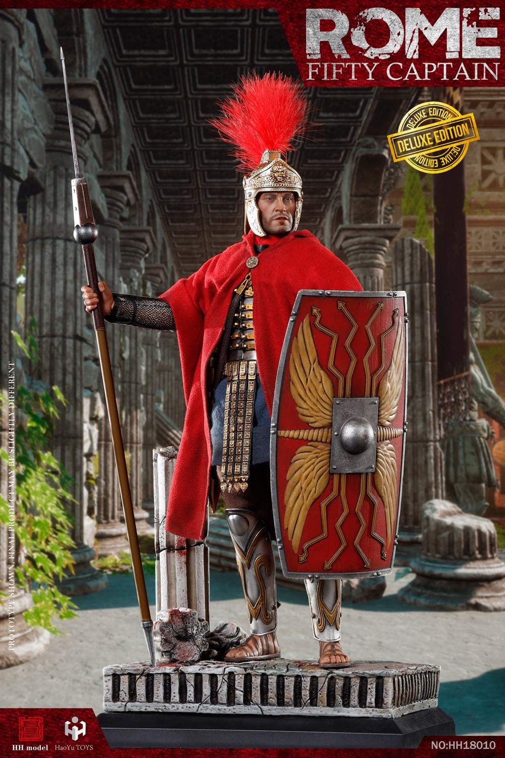 [สั่งจอง]HHmodel & HaoyuToys HH18010 : 1/6 Empire Corps-Captain Captain Fifty Deluxe Edition