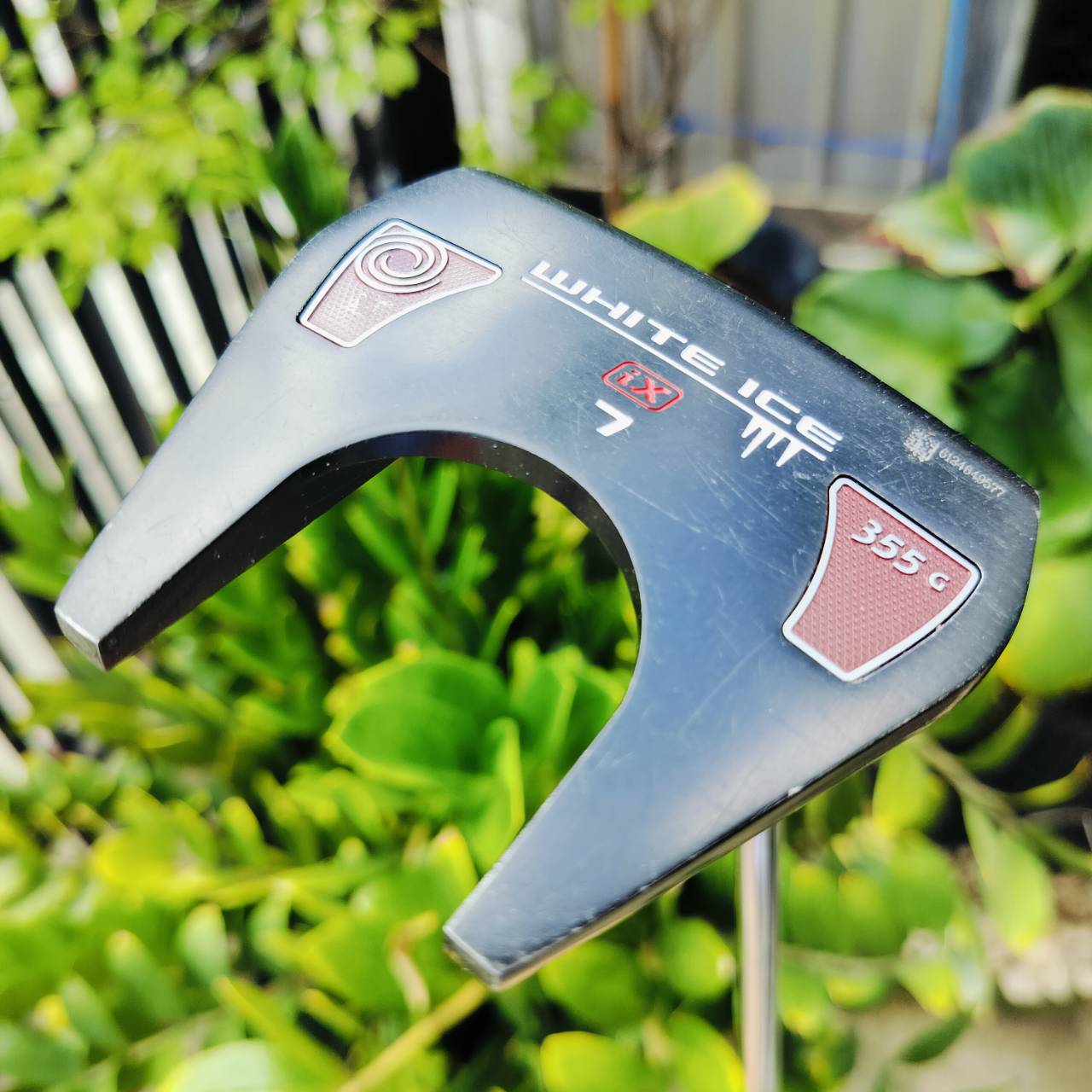 PUTTER ODYSSEY WHITE ICE ix เบอร์ 7 ความยาว 34 นิ้ว รุ่นยอดนิยมปีกสองข้าง พัตต์ง่ายมาก และแม่นยำ เป็นที่นิยมสูงสุด ไม้กอล์ฟพรีเมี่ยมมือสอง ของแท้ By NakaraLuxurious