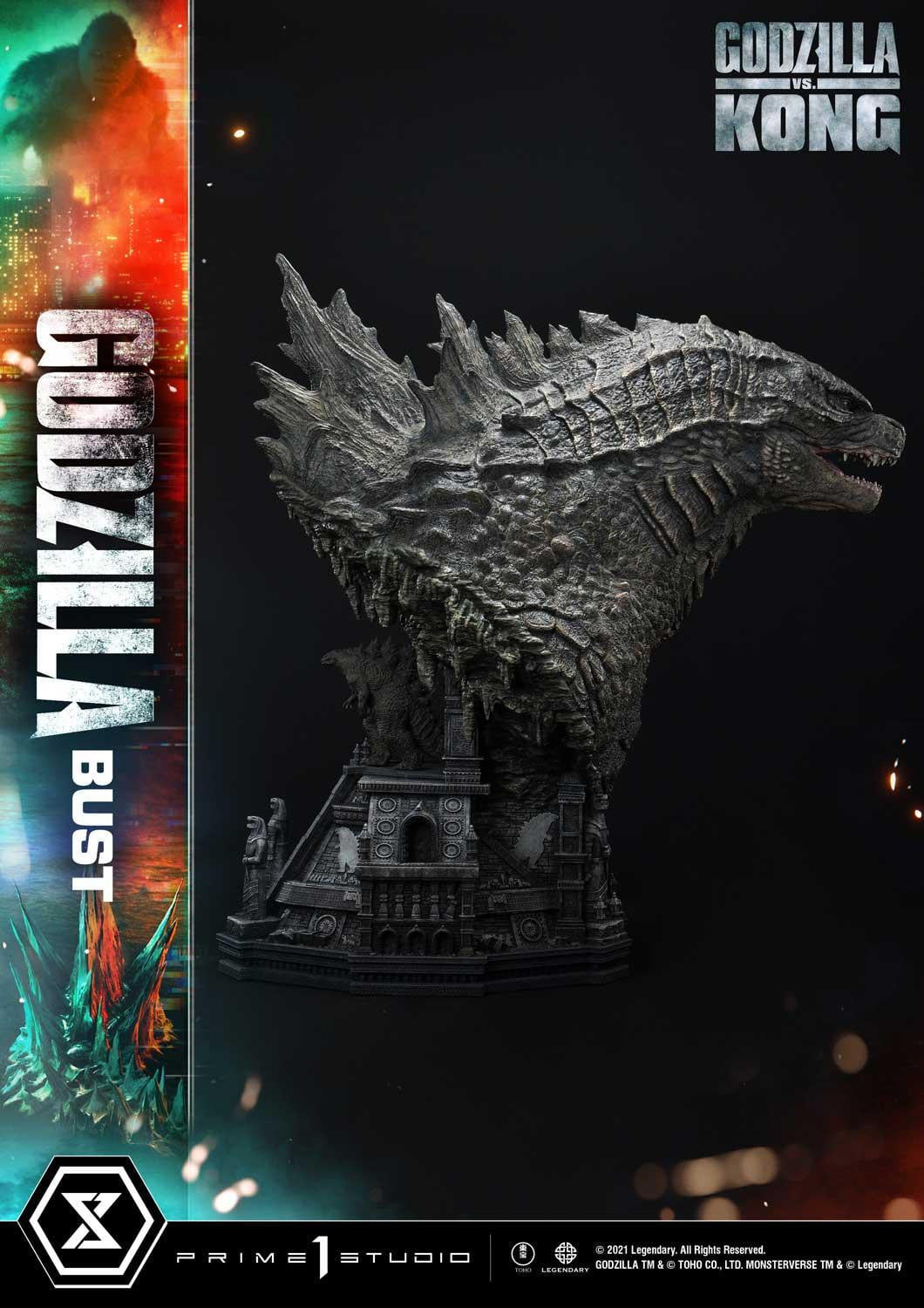 [สั่งจอง]Prime 1 Studio LSGVK-01 : Godzilla vs Kong Godzilla Bust