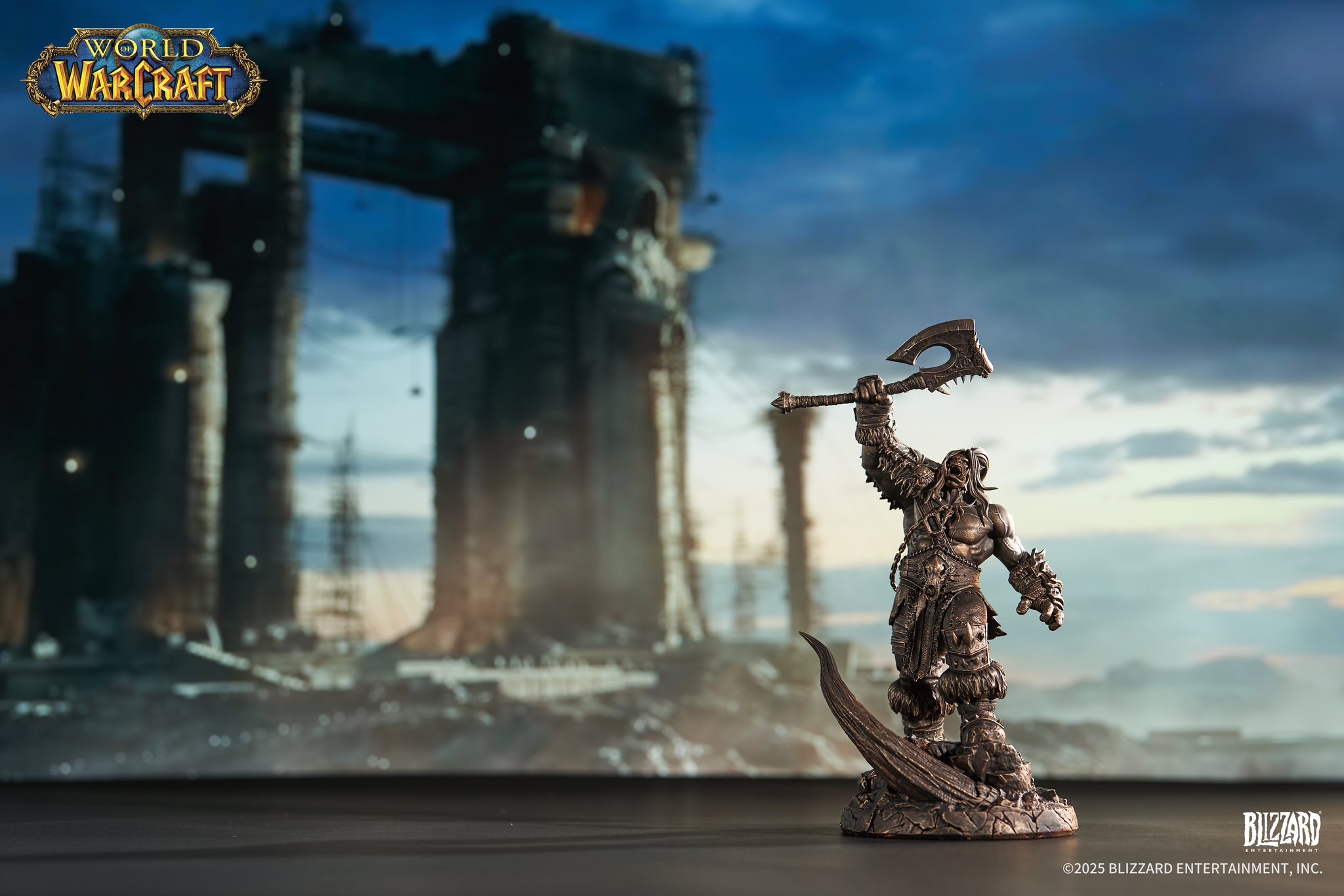 [สั่งจอง]HEX Collectibles : Grommash Hellscream 1/10 Bronze Edition (World of Warcraft)