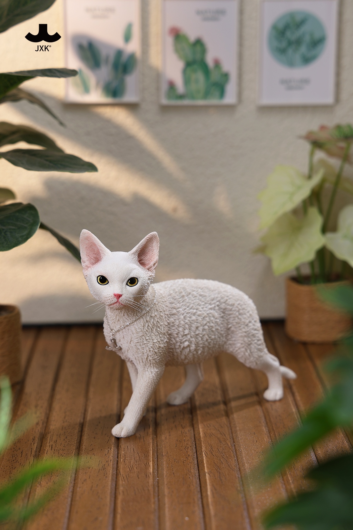 [สั่งจอง] JXK 1/3 : Devon Rex Cat Figurine V3