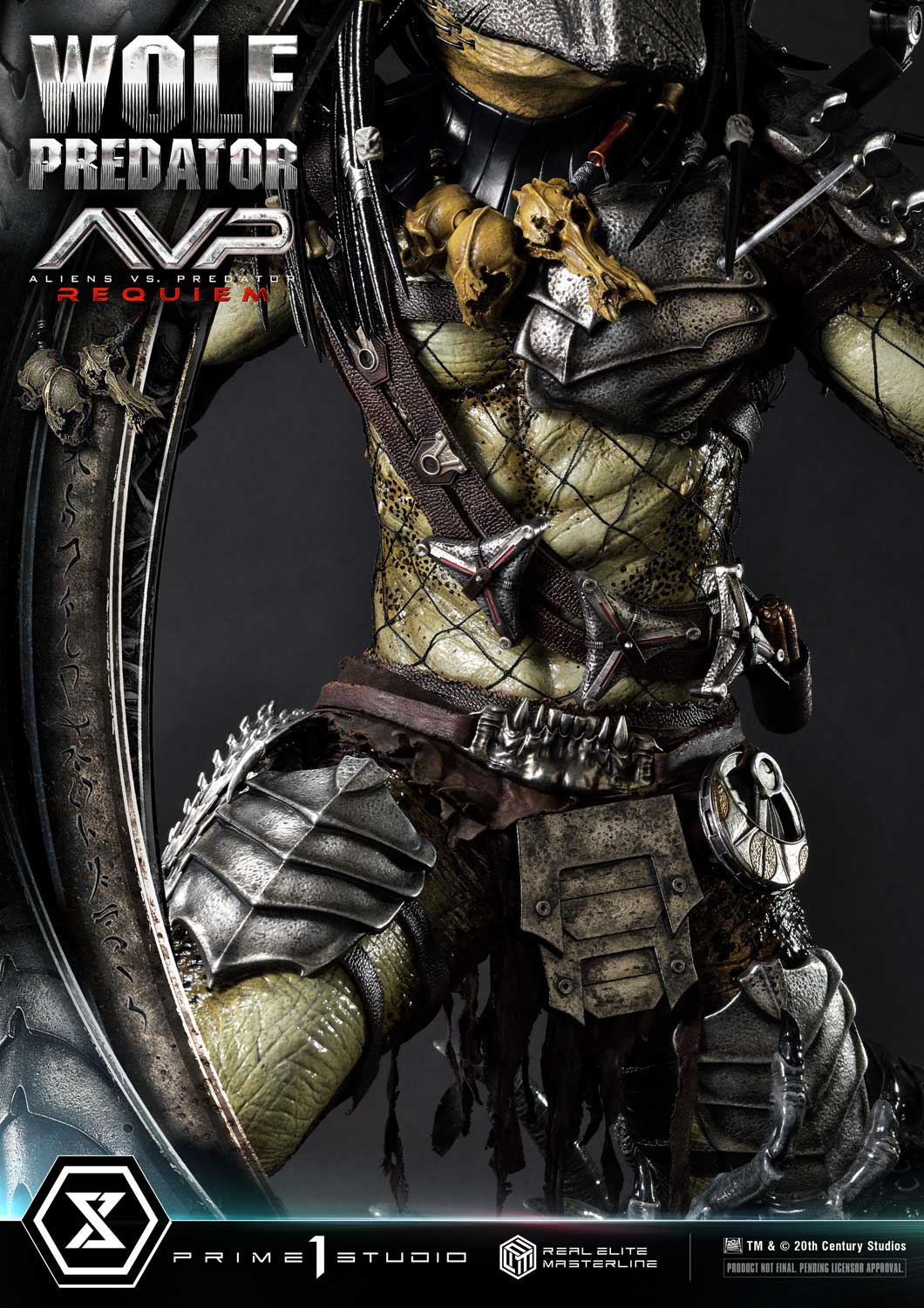 [สั่งจอง]Prime 1 Studio : Wolf Predator (Aliens vs. Predator: Requiem)