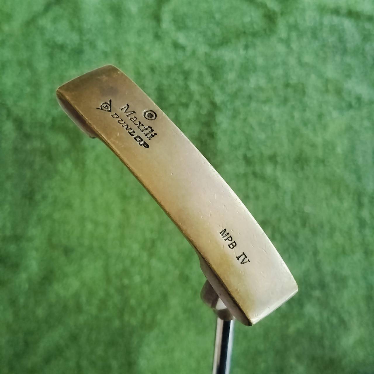 PUTTER MAXFLI DUNLOP MPB IV ความยาว 34 นิ้ว วัสดุทองเหลือสุดพรีเมี่ยม!!! ถ่วงบล๊านซ์สองจุด บน ล่าง แม่นยำ นิ่งมากๆ ไม้กอล์ฟพรีเมี่ยมมือสอง ของแท้ By NakaraLuxurious