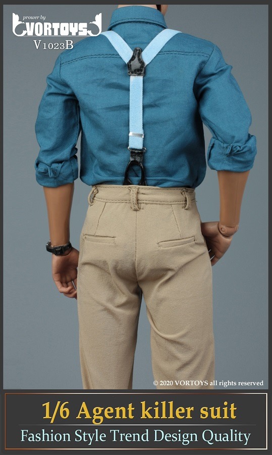 [สั่งจอง]VORTOYS V1023 1/6 : Male Agent Suit