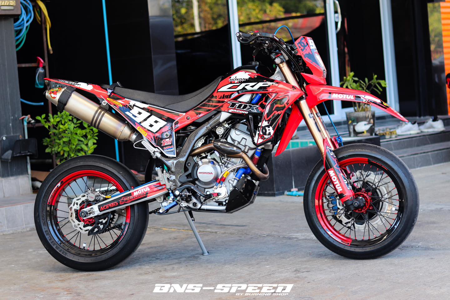 ออยคูลเลอร์ Morin Oil Cooler Kit CRF300L - Blue