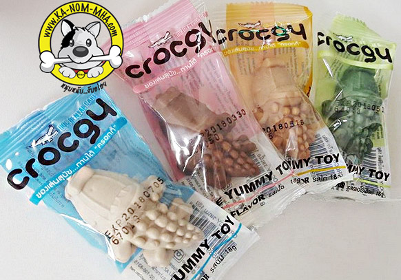 Crocgy ของเล่นขัดฟันรูปจระเข้ ไซส์เล็ก 18g 1 ชิ้น