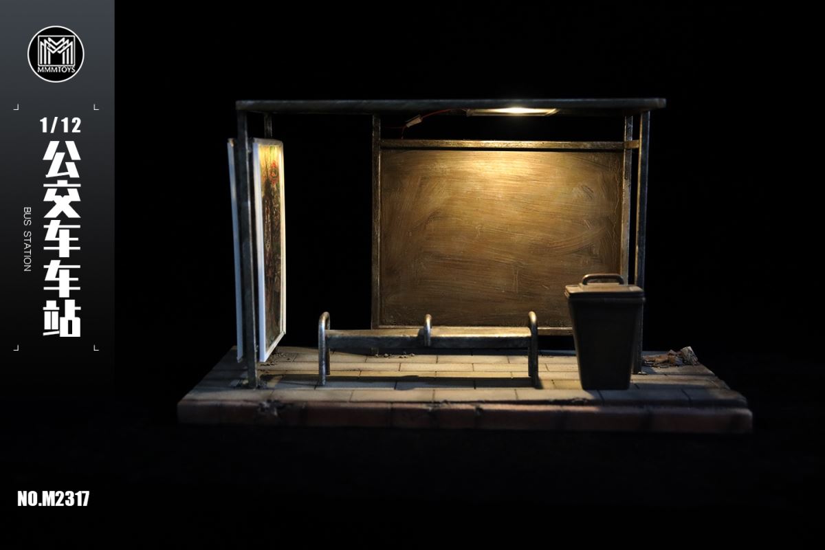 [สั่งจอง]mmmtoys M2317 1/12 : Bus Station