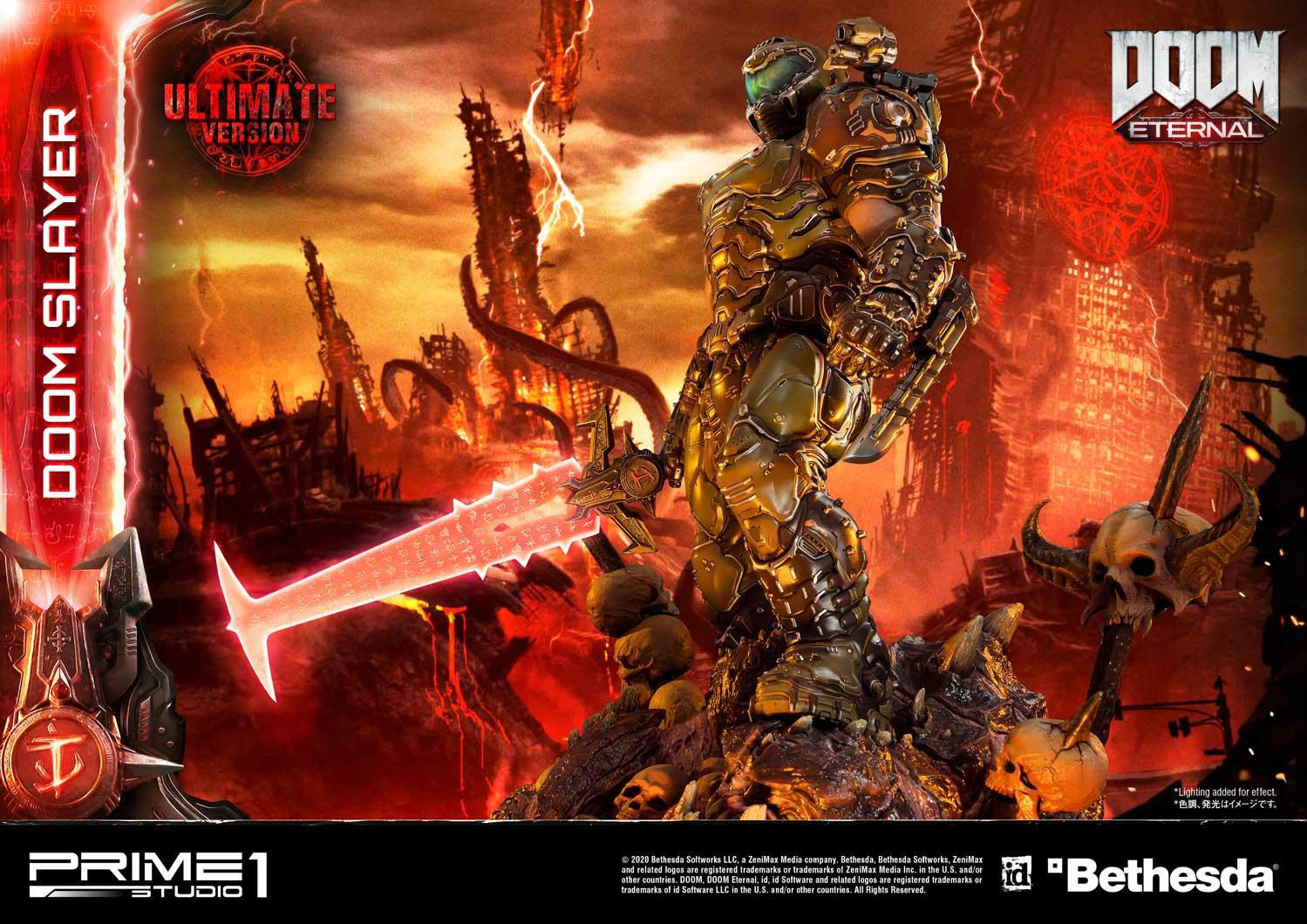 [สั่งจอง]Prime 1 Studio UMMDOOM-01: Doom Slayer (Doom Eternal) [Standard Ver.]