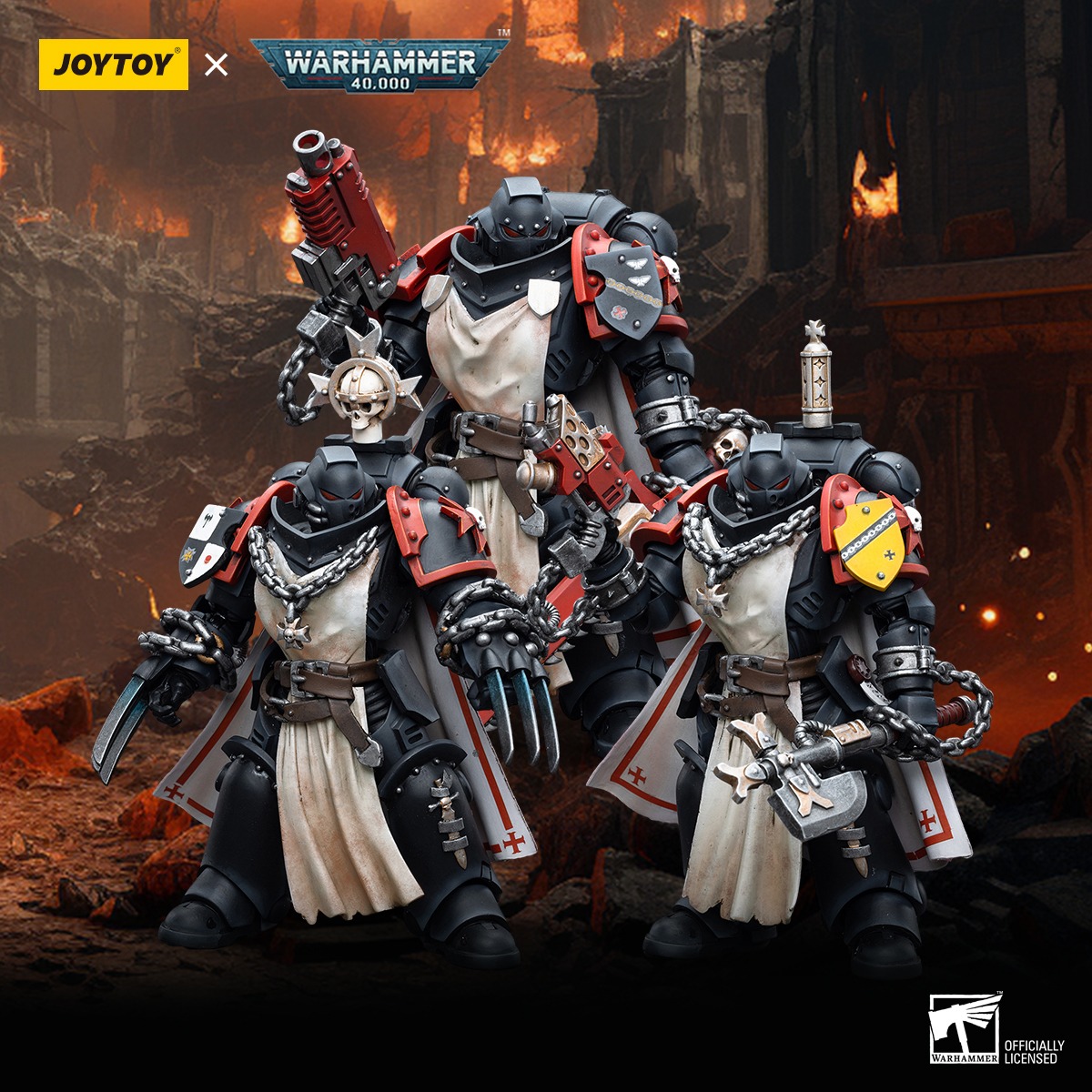 [สั่งจอง]JOYTOY 1/18 : Warhammer 40K [Re] JT3297 - Ultramarines Primaris Captain