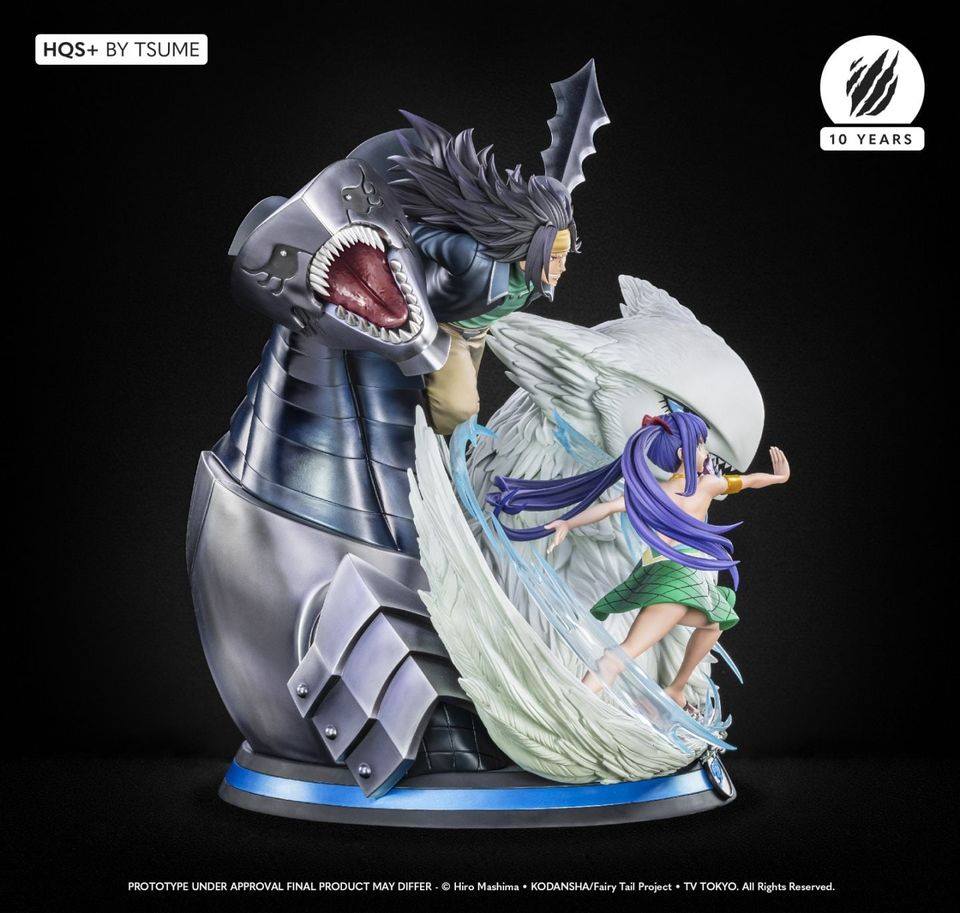 [สั่งจอง]Tsume Art HQS+ 1/4 Statue : Gajeel & Wendy (Fairy Tail)