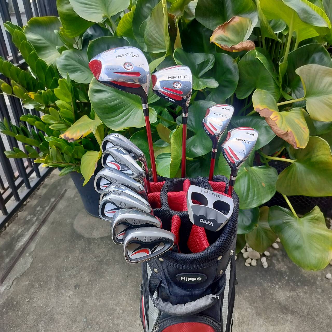 FULLSET HIPPO HIPTEC เป็นรุ่นที่ดีที่สุดของ HIPPO ตีดีมาก ตีง่ายตีไกลค่ะ!!! หัวไม้ได้ถึง 4 หัว ไม้กอล์ฟพรีเมี่ยมมือสอง ของแท้ By NakaraLuxurious