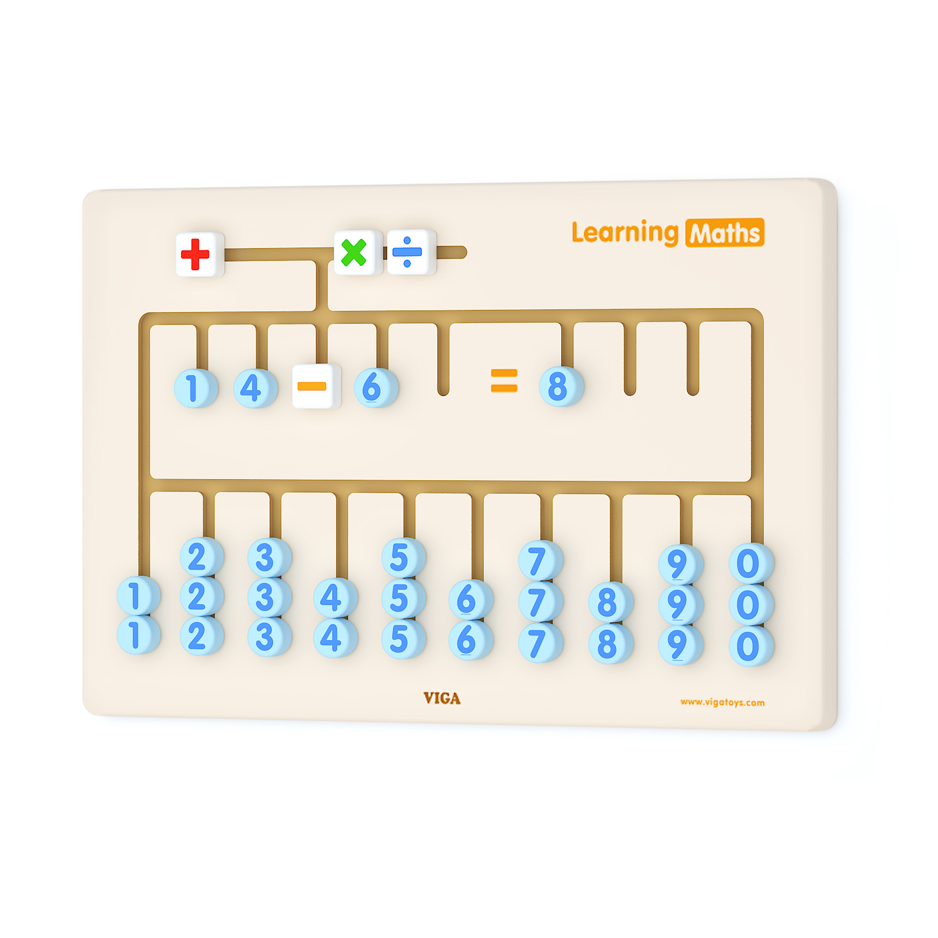 Learning Maths, ชุดเกมติดผนังคณิตศาสตร์ , แผ่นติดผนัง เกมส์ไม้ ของเล่นเสริมพัฒนาการ, ของเล่น,ของเล่นติดผนัง,แถบแม่เหล็ก