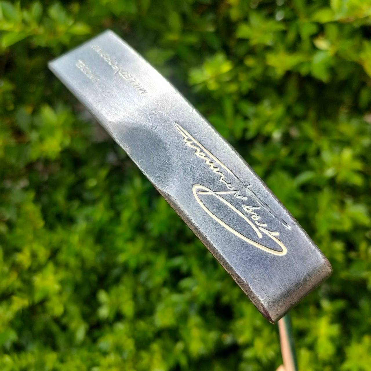 PUTTER COBRA Greg Norman U MODEL MILLED FORGING ความยาว 35 นิ้ว วัสดุแบบสุดยอดพรีเมี่ยม FORGED และออกแบบโดนเกรก นอร์แมน ไม้กอล์ฟมือสอง ของแท้ BY NakaraLuxurious