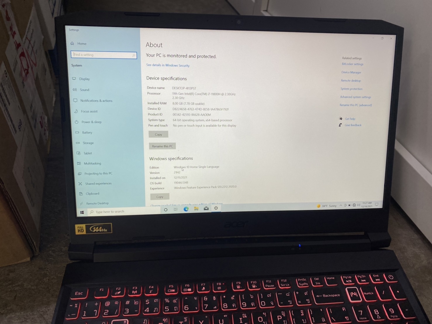 Acer Nitro 5 AN515-57-775P