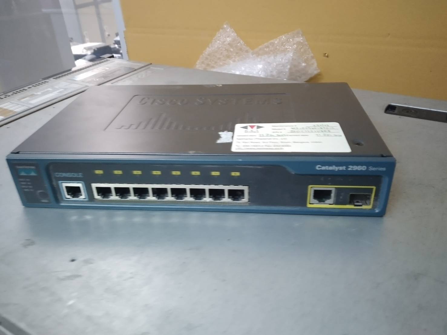 Cisco Systems Catalyst 2960 WS-C2960-8TC-L