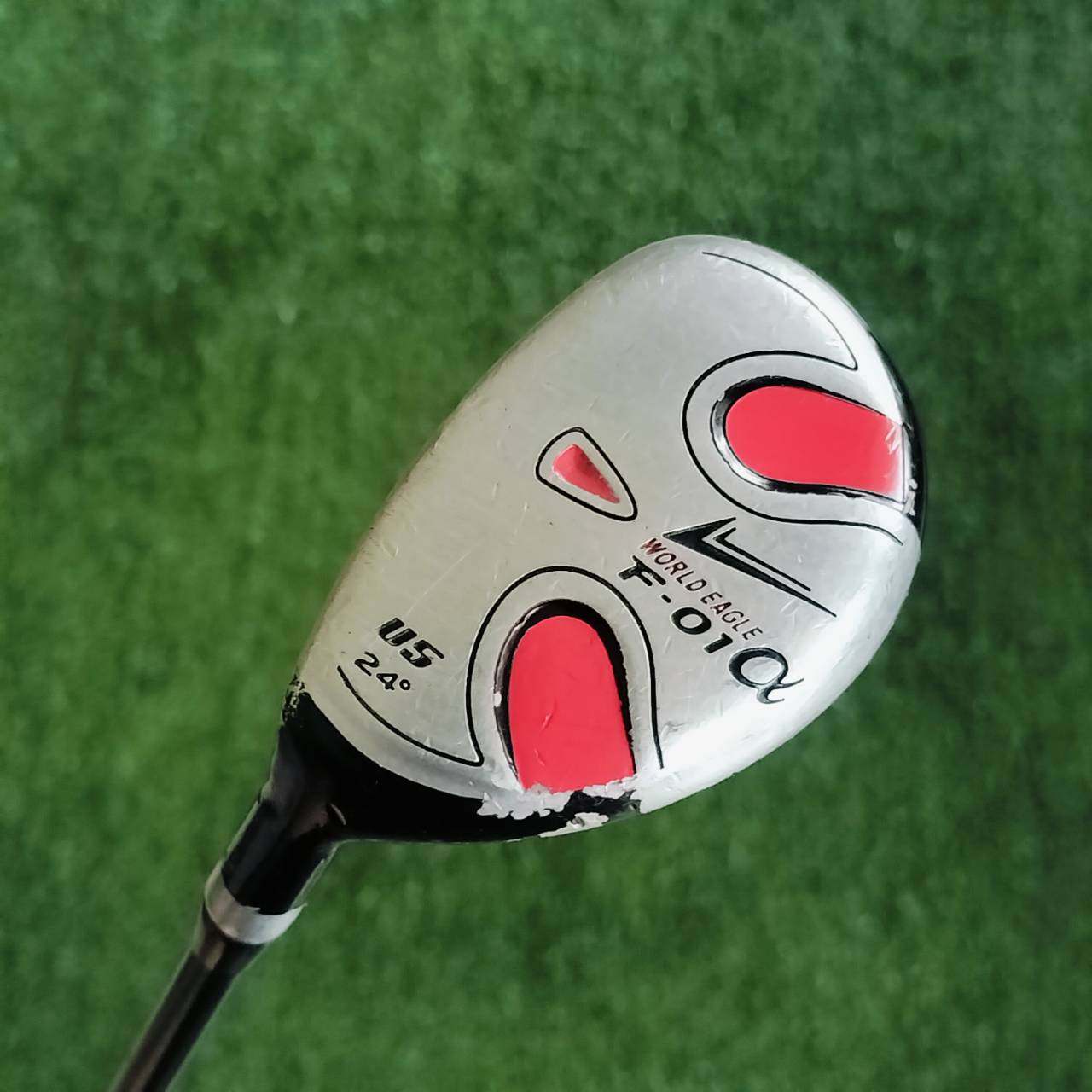 ** ไม้กอล์ฟมือซ้าย ** U5 WORLD EAGLE F-01 ก้าน ผลิตจาก TORAY FLEX R เสียงใสปิ๊ง วัสดุพรีเมี่ยมญี่ปุ่น ไม้กอล์ฟพรีเมี่ยมมือสอง ของแท้ By NakaraLuxurious