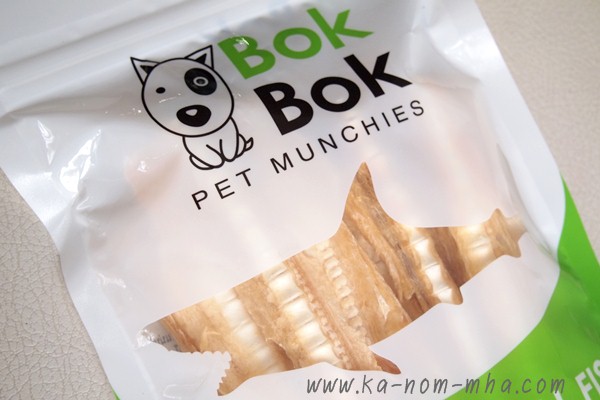 Hot!!! กระดูกปลาฉลามแท้ (Shark Cartilage) 150 กรัม ยี่ห้อ Bok Bok Pet Munchies