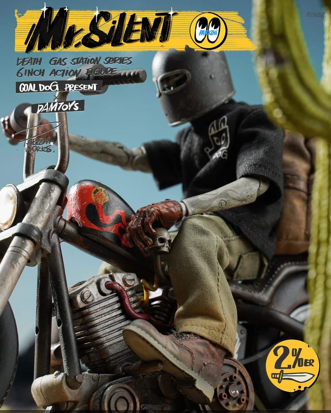 [สั่งจอง]Coaldog x Damtoys 1/12 : D.G.Sseries Mr.Silent