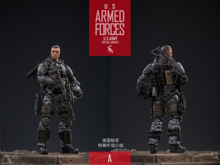 [สั่งจอง]JOYTOY 1/18 JTUS005 U.S.army special operations unit