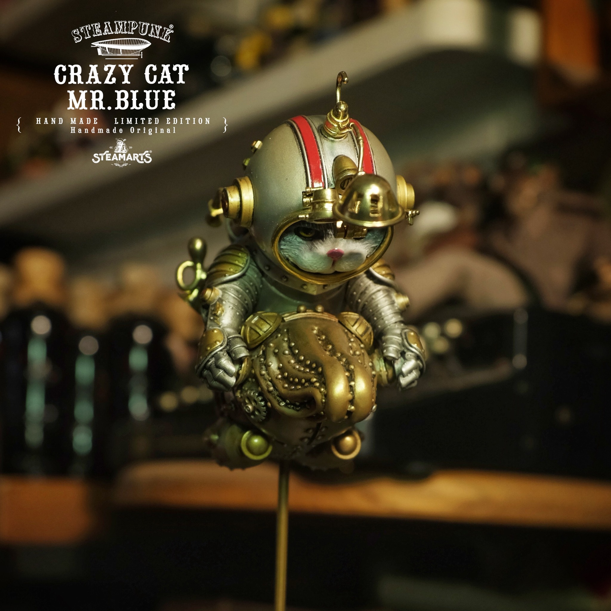 [สั่งจอง]STEAMARTS SA2024CCMB01 : SQUID KNIGHT MR.BLUE 22cm