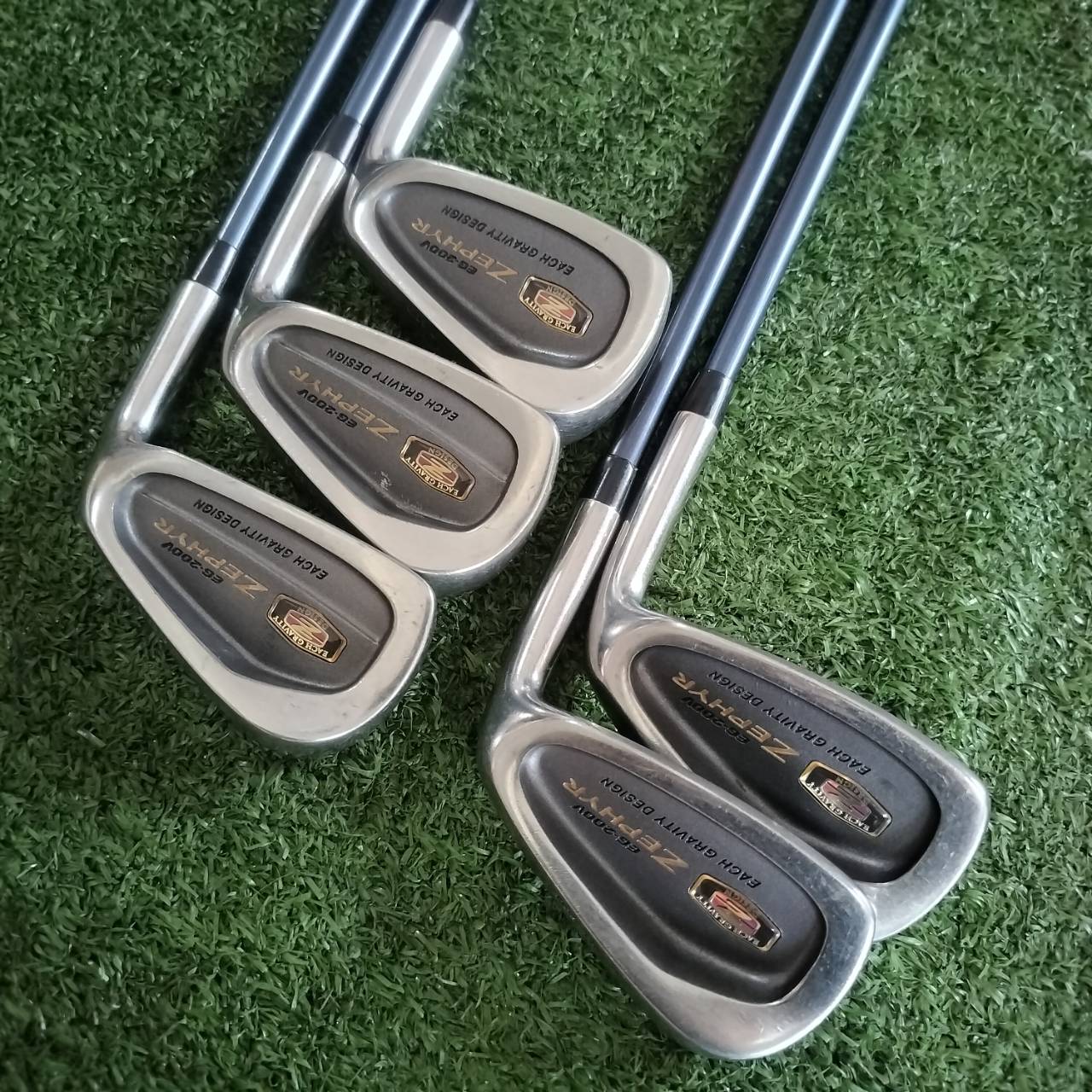 ** ขาดเหล็ก 6 ** ชุดเหล็ก MIZUNO ZEPHYR มีเหล็ก 5 7 8 9 PW ก้าน TF-2630 FLEX SR ZEPHYR เป็นตระกูลพรีเมี่ยม ไม้กอล์ฟพรีเมี่ยมมือสอง ของแท้ By NakaraLuxurious