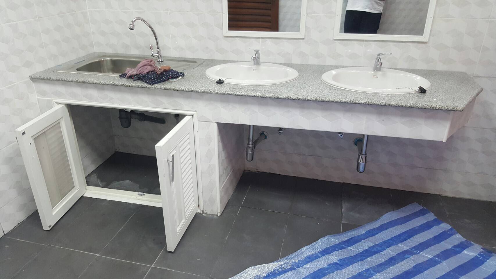 งานปรับปรุงห้อง และห้องน้ำ-ห้องส้วมอาจารย์สาขาโภชนาการและหน่วยสอบทานทรัพยากรสุขภาพ รพ.ศิริราช