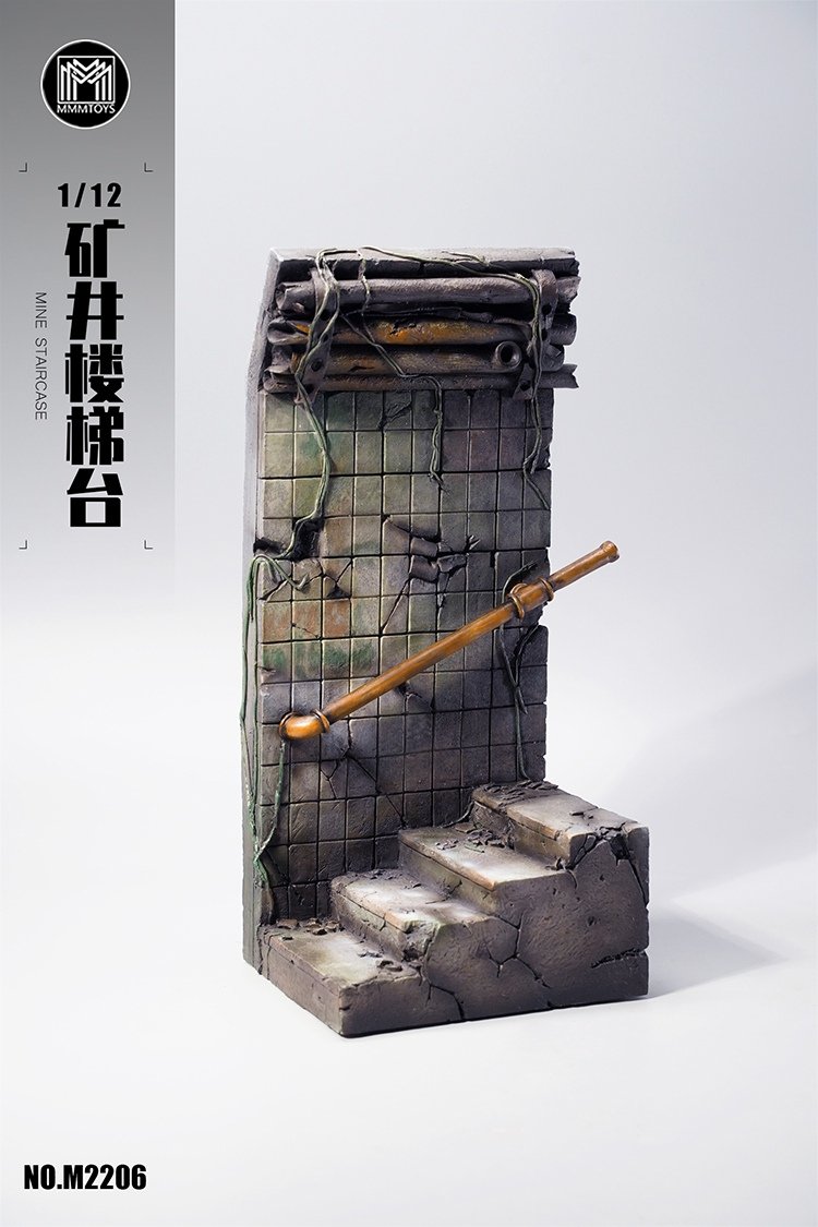 [สั่งจอง]mmmtoys M2206 1/12 : Mine Staircase