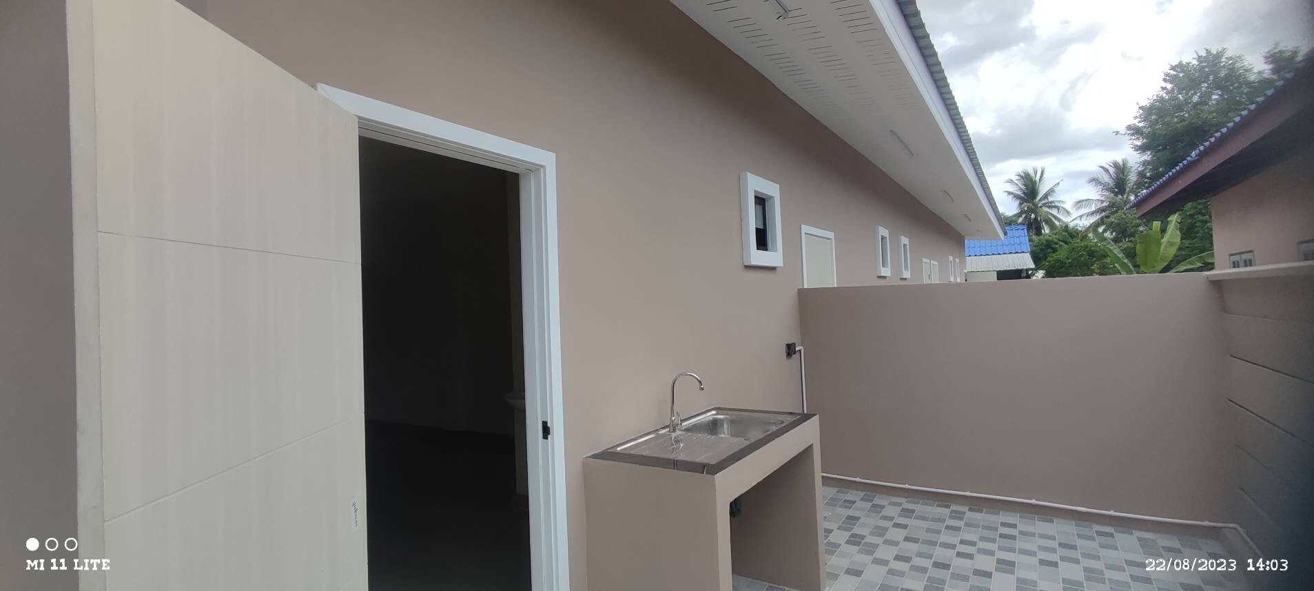 งานก่อสร้างห้องแถว จำนวน5ห้อง อ.บ้านโป่ง จ.ราชบุรี