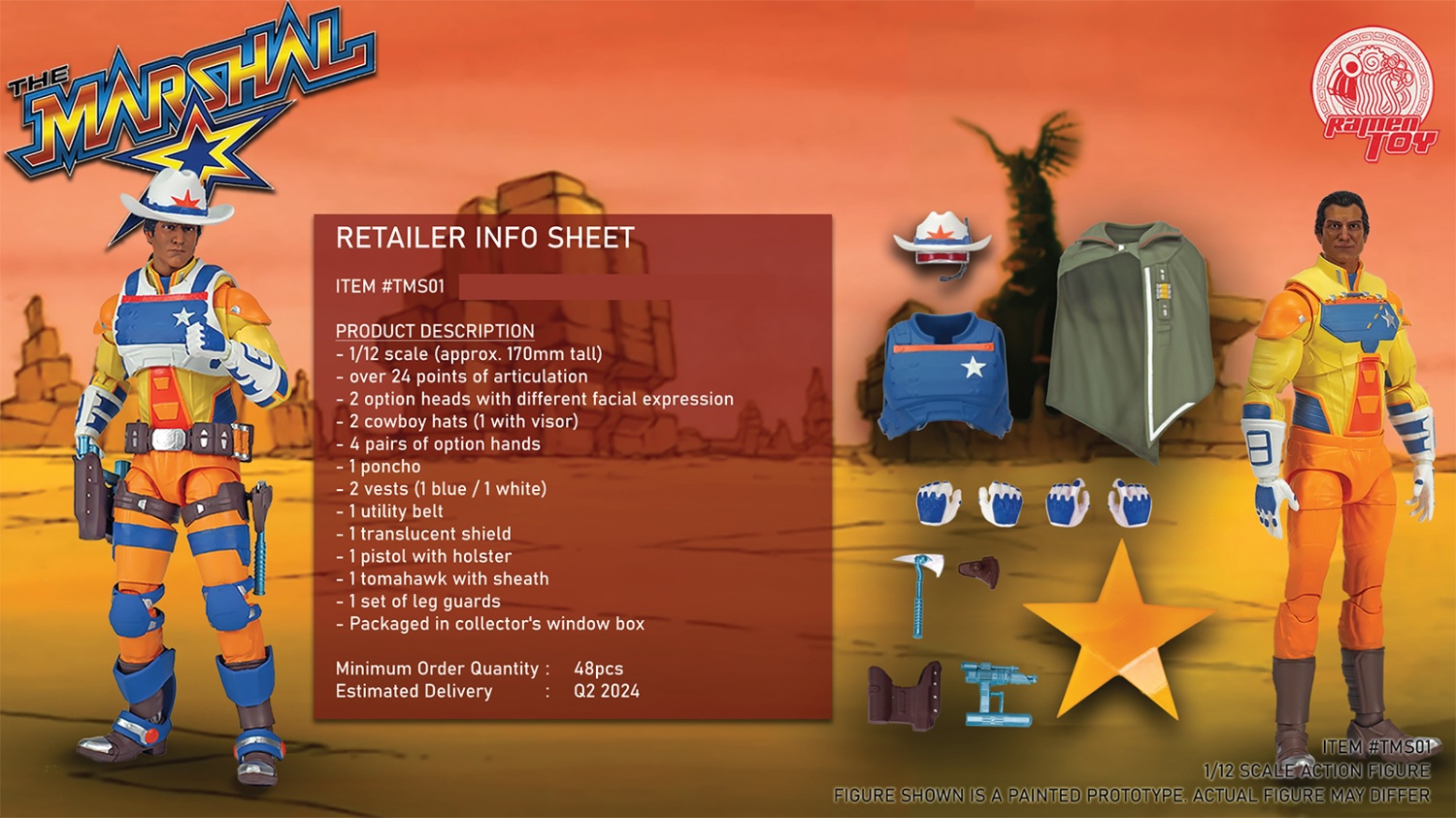 [สั่งจอง]Ramen Toy TMS01 1/12 : Marshall