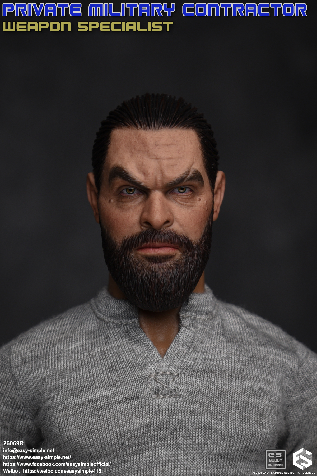 [สั่งจอง] Easy&Simple ES 26069R 1/6 : Private Military Contractor Weapon Specialist