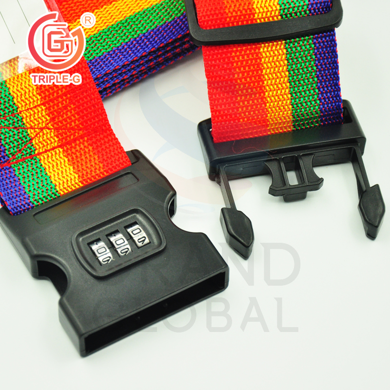 TRIPLE-G สายรัด กระเป๋าเดินทาง แบบล็อค 3 รหัส