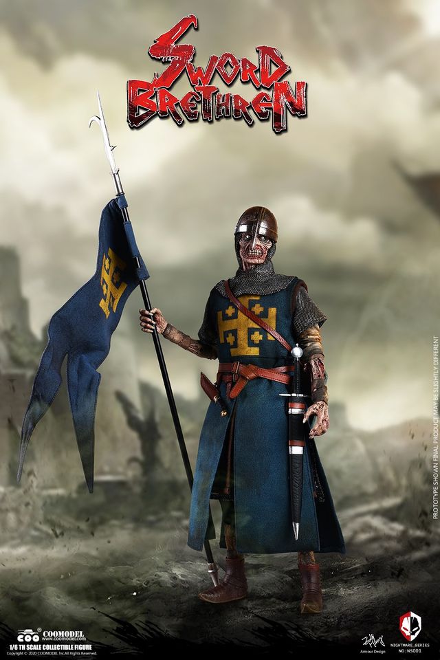 [สั่งจอง]COOMODEL 1/6 NS001 NIGHTMARE SEIRES (DIECAST ALLOY) - SWORD BRETHREN