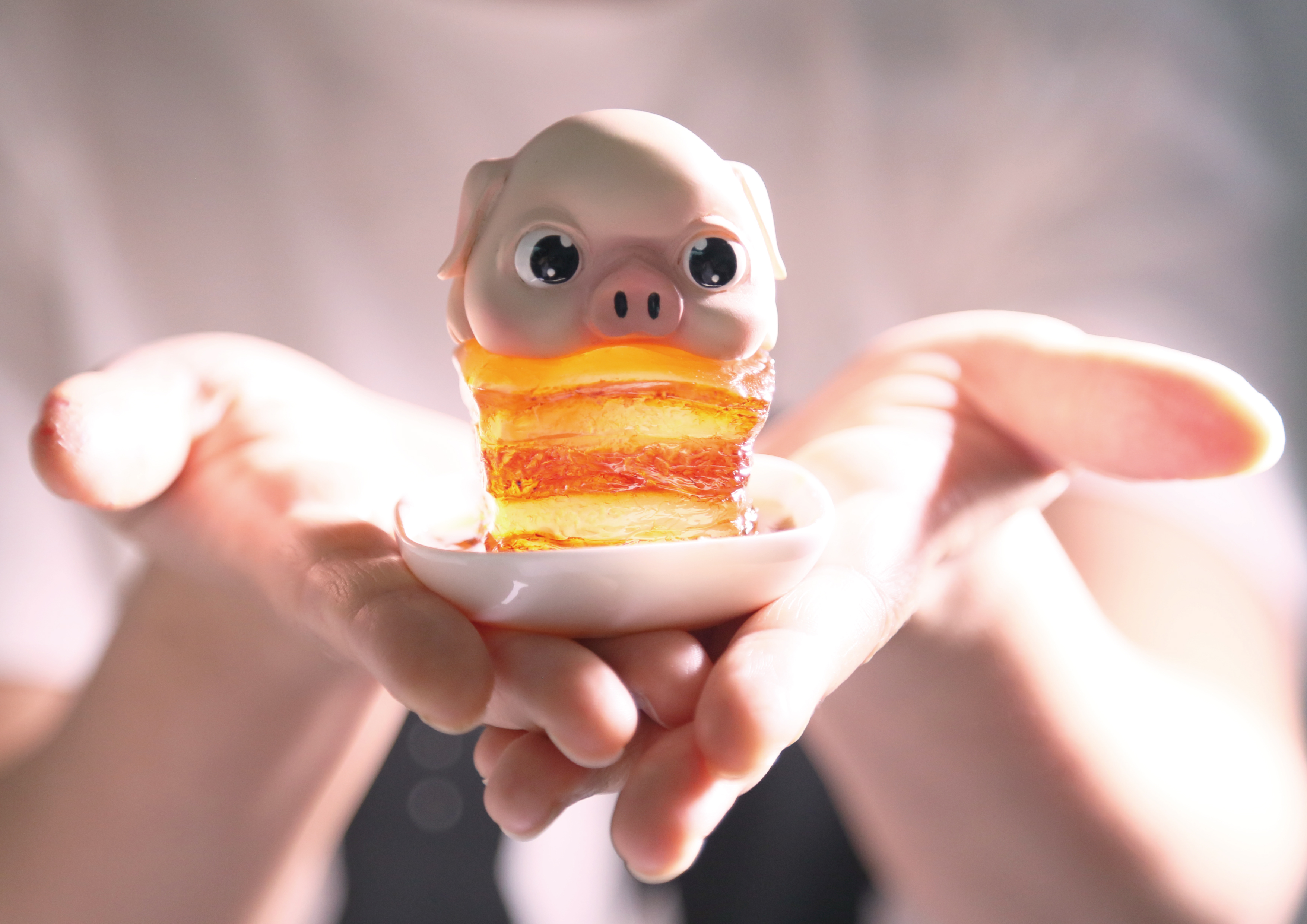 [สั่งจอง] สามชั้นทอดสายตา - Dongpo meat Pig toys