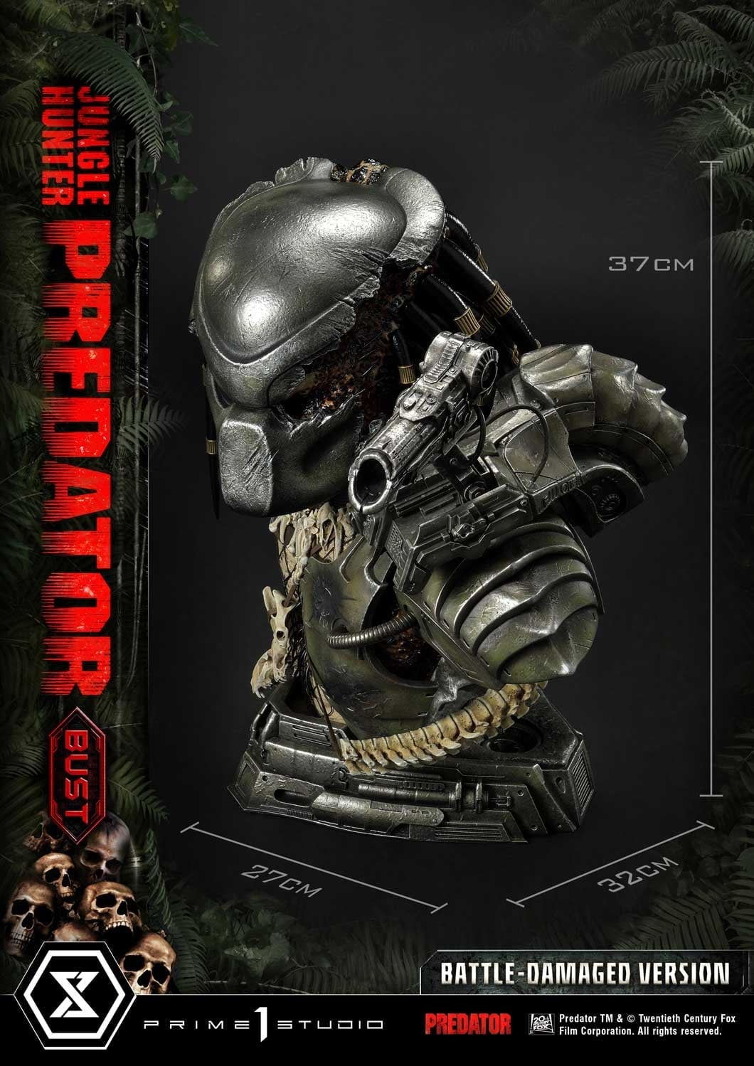 [สั่งจอง]Prime 1 Studio 1/3 : Jungle Hunter Predator Bust (Predator 1987)