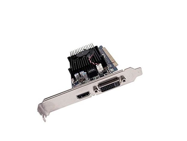 HP nVidia GeForce GT620 FH 1GB Video Card 687579-001 รองรับ PORT Hdmi Dvi (ขายาว)
