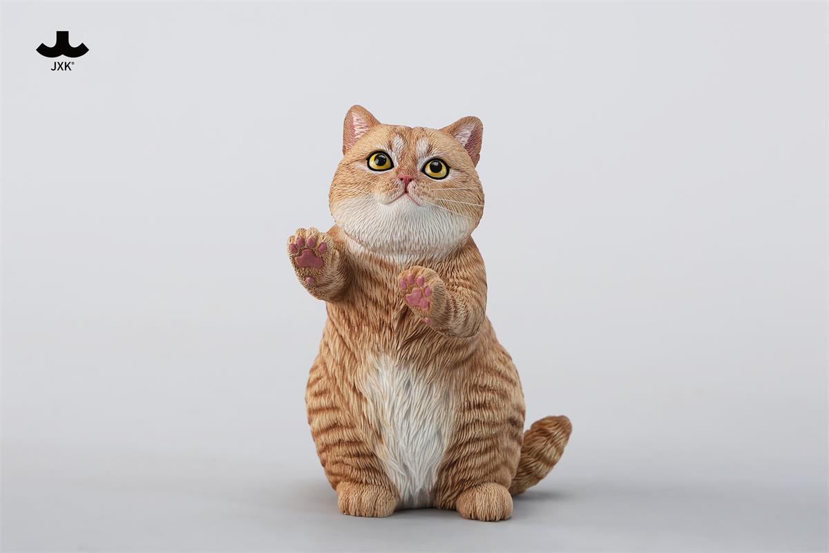 [สั่งจอง] JXK : String-Playing Cat Figurine
