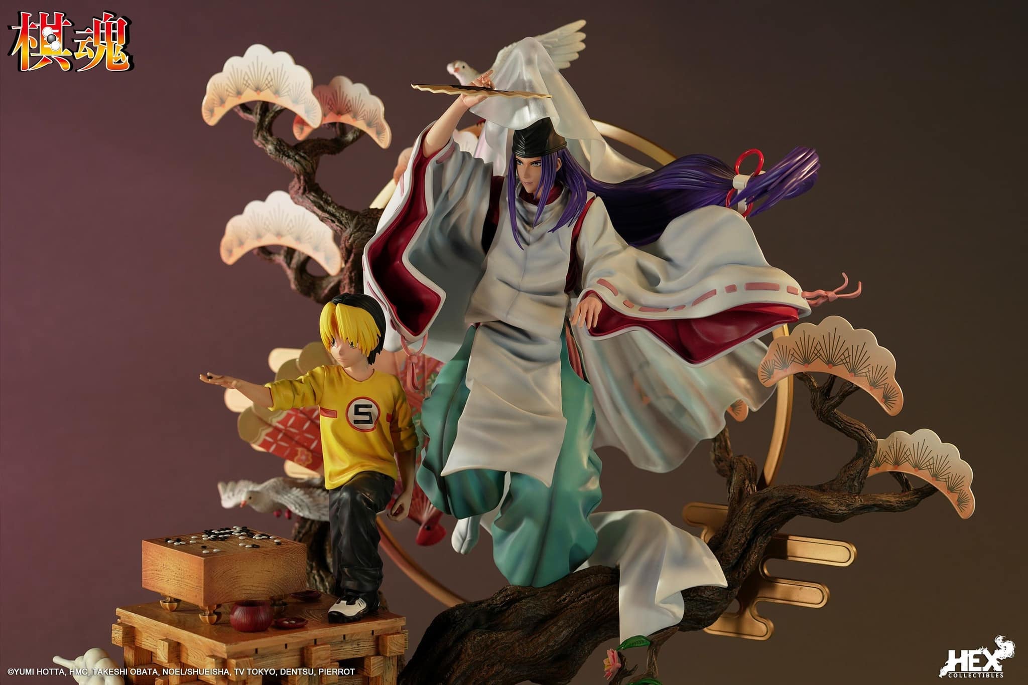 [สั่งจอง]HEX Collectibles 1/6 : Hikaru no Go-Shindou Hikaru & Fujiwara no Sai: The Divine Move