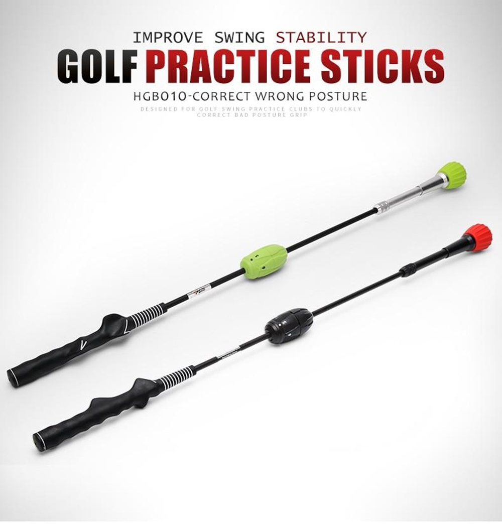 Swing Practice Stick อุปกรณ์ฝึกซ้อมวงสวิง PGM HGB016 อุปกรณ์ฝึกความแข็งแรงและจังหวะในการตี รุ่นใหม่ล่าสุด!!! ( สีเขียว )