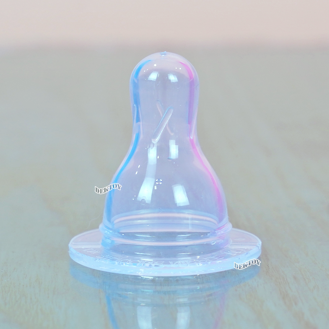 แพ็ค6 จุกนมแอทตูน Attoon แอทตูน จุกนมอารมณ์ดี เติมสันกันแฟบ คอแคบ แพ็ค6ชิ้น N6L