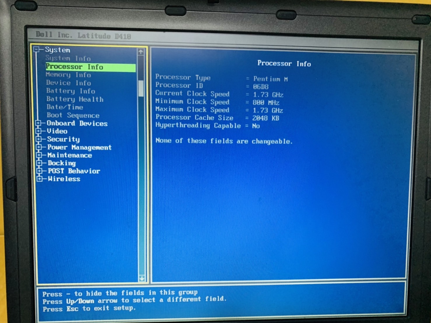 โน้ตบุ๊ค Notebook Dell Latitude D410 Laptop 12.1 inch แบตเสื่อม สินค้ามีประกัน