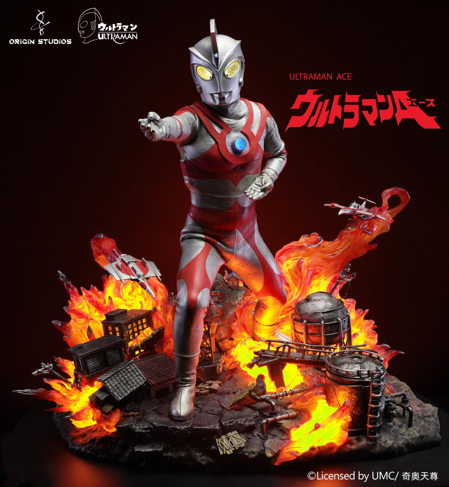 [สั่งจอง] Origin Studios : Ultraman Ace Diorama Statue
