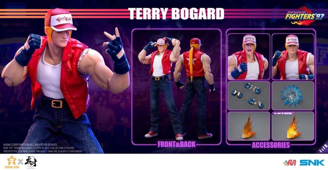 [สั่งจอง] Tunshi Studio 1/12 : "The King of Fighters ’97" Terry Bogarde